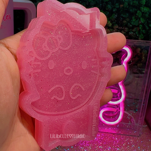 Ghost kitty  topper MOLD