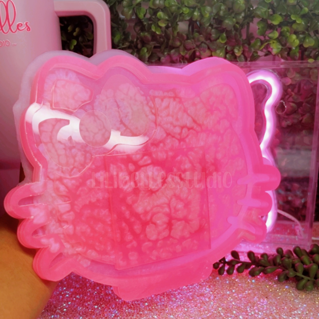 Kitty notepad holder MOLD