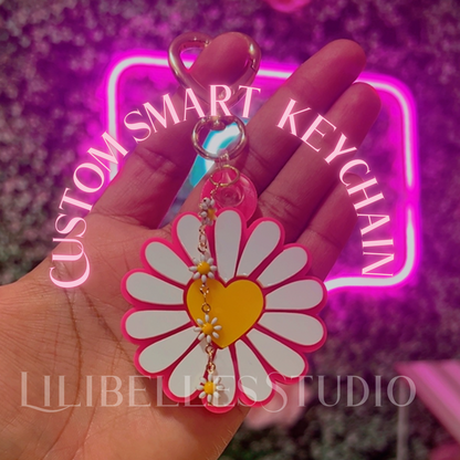 Custom smart keychain