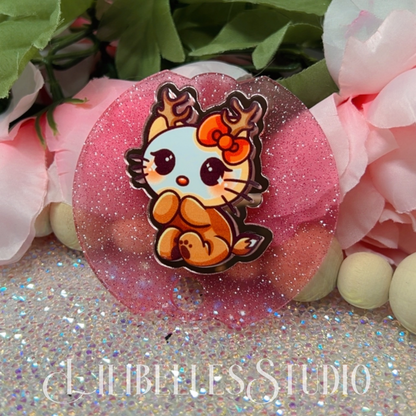 Reindeer kitty & friends (Pink Jelly)