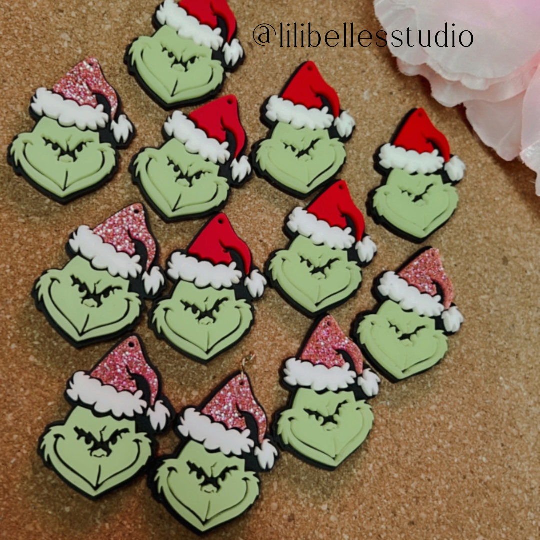 Grinchy earrings