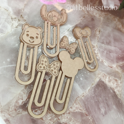 Character paperclips/ bookmarks MOLD