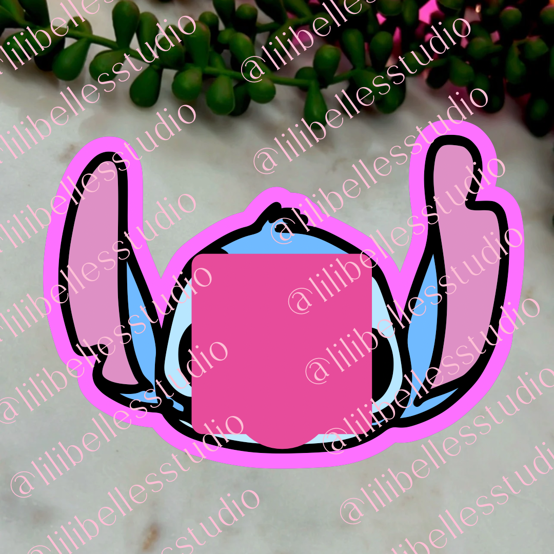 Stitch notepad holder SVG