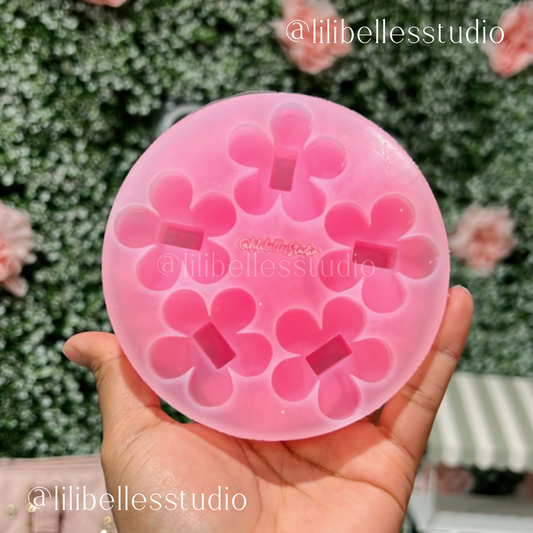 lil nail stands (flowers) MOLD