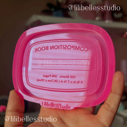 Composition book tray/flat MOLD