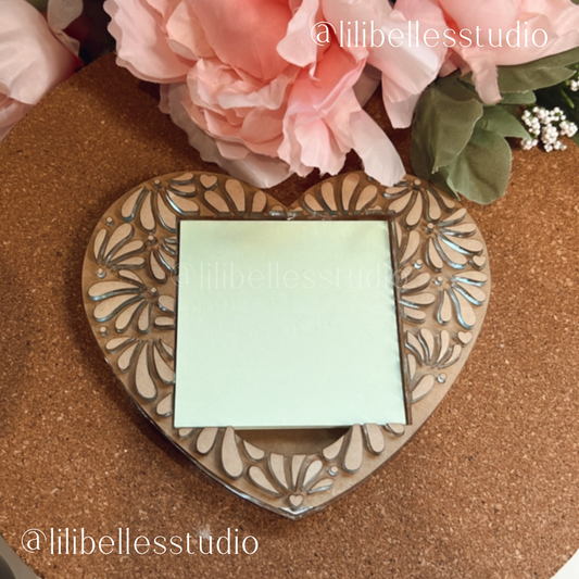 Talavera heart notepad MOLD