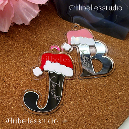 Personalized Acrylic Initial Ornament
