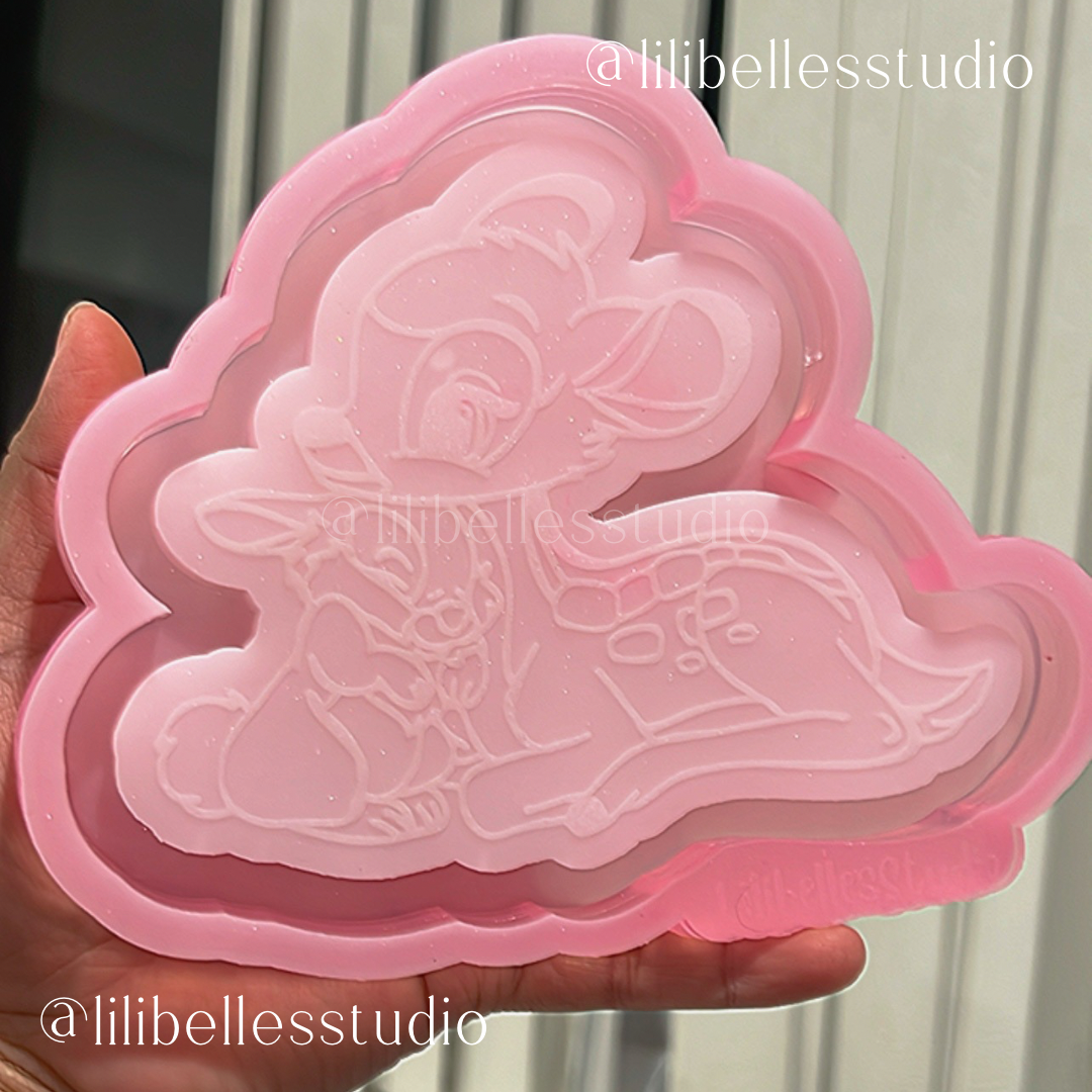 Deer & Rabbit tray MOLD