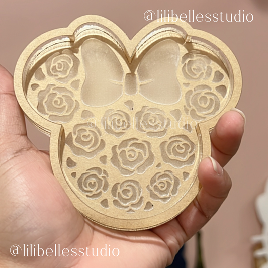 Rose mouse coaster/tray MOLD