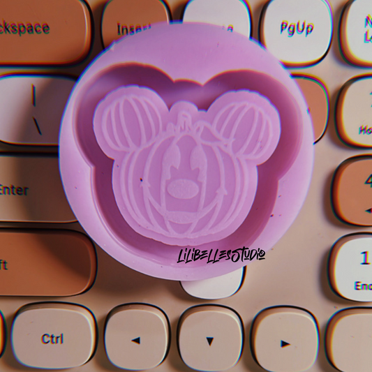 Mouse Pumpkin shaker mold (grip)