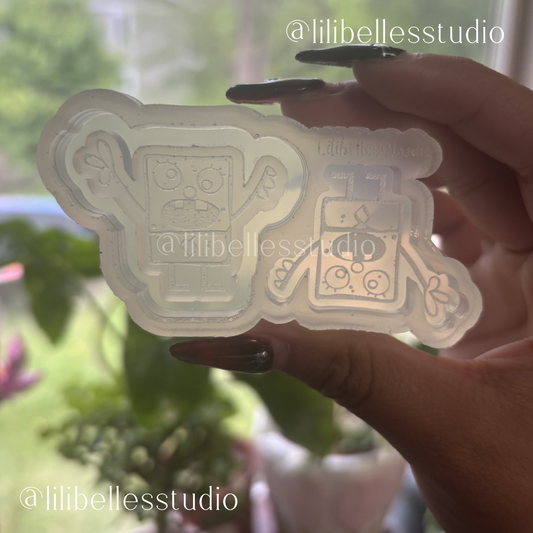 Doodle bob shaker/flat MOLD A