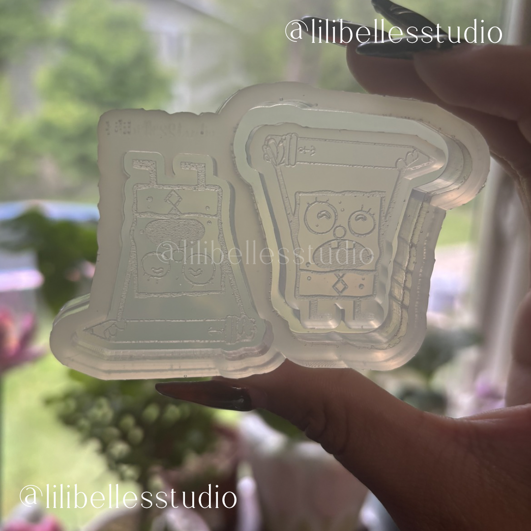 Doodle bob shaker/flat MOLD C