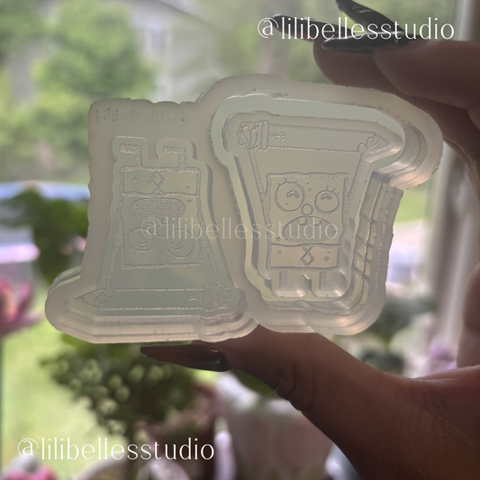 Doodle bob shaker/flat MOLD C