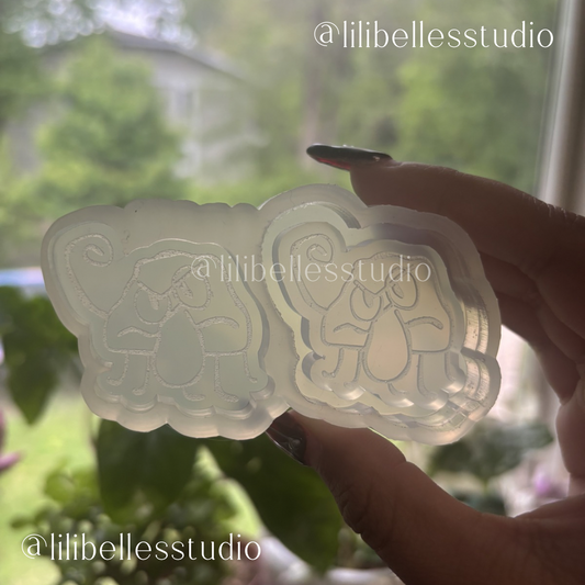 Doodle bob shaker/flat MOLD B