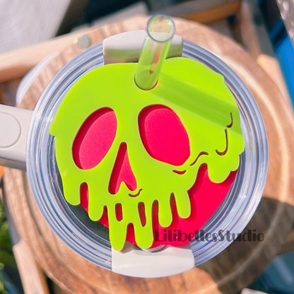 Poison apple tumbler topper MOLD