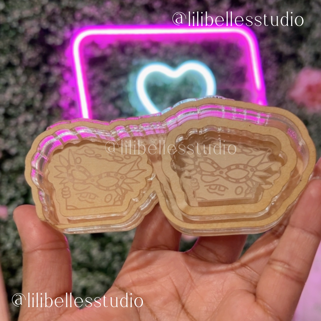 Diva bob shaker/flat MOLD