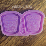 Noodles in a cup shaker mold