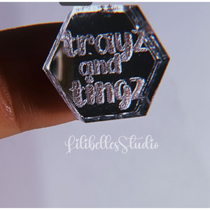 Branding tags- Acrylic – LilibellesStudio