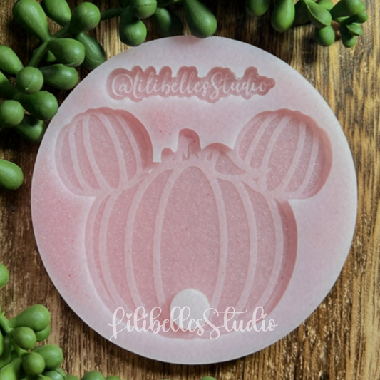 Pumpkin mouse tumbler topper MOLD