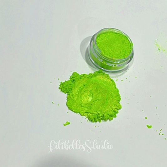 Slime lime pigment powder