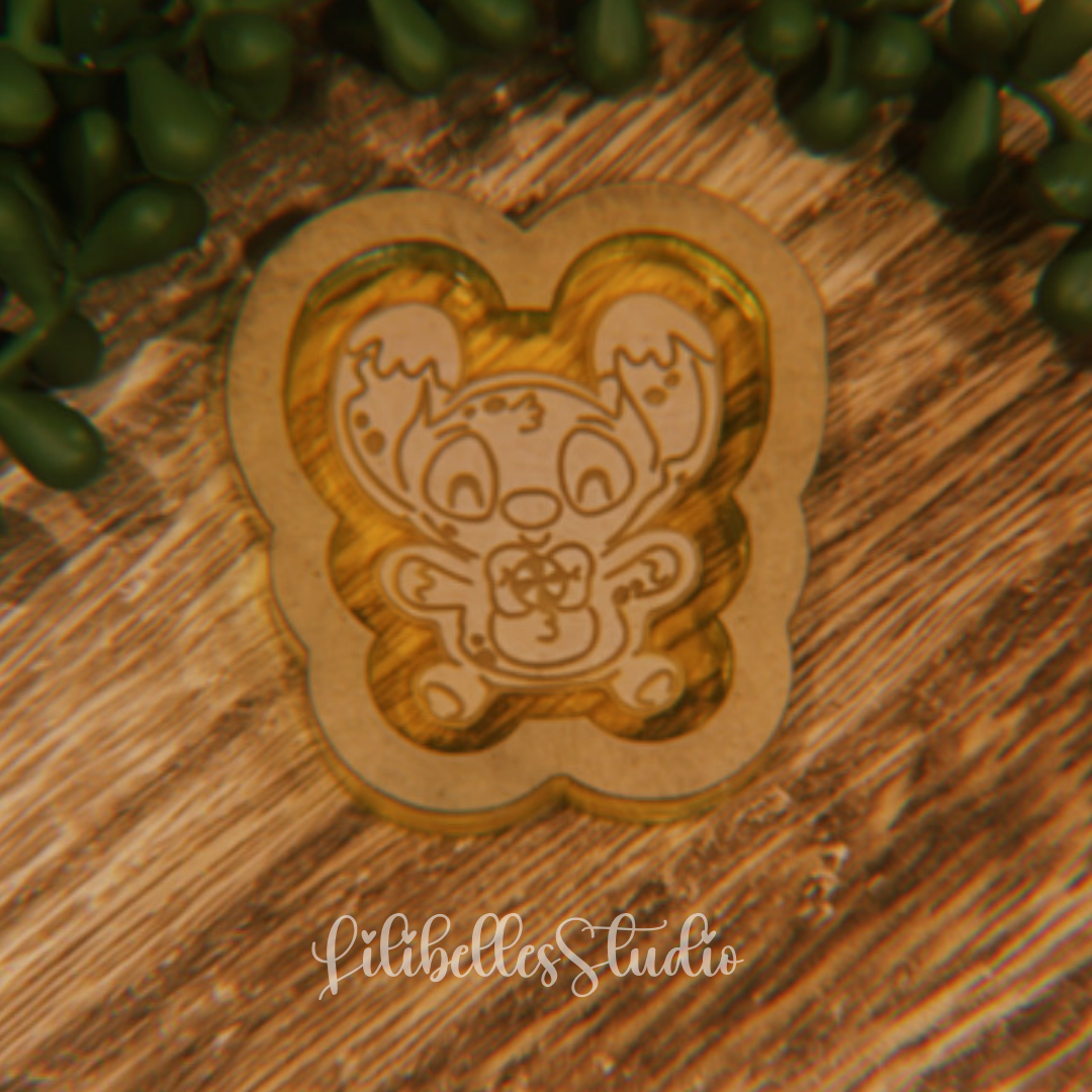 Gingerbread stitch shaker MOLD