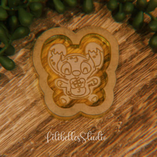 Gingerbread stitch shaker MOLD