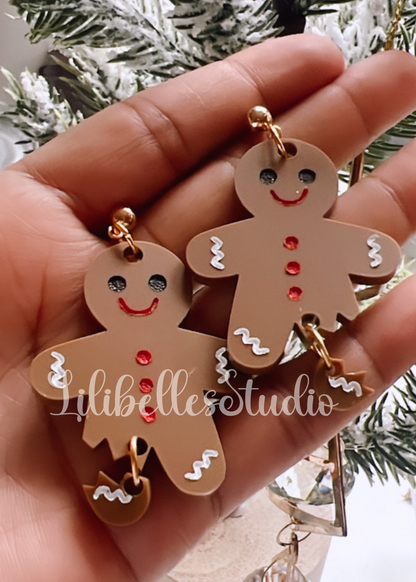 Gingerbread earrings