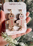 Gingerbread earrings