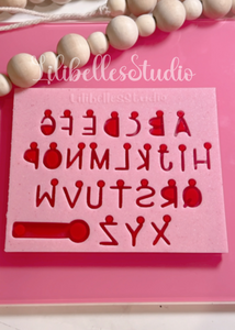 OG Alphabet charms MOLD