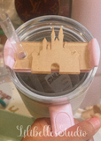 Magical castle tumbler topper MOLD