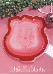 Bear coaster mold