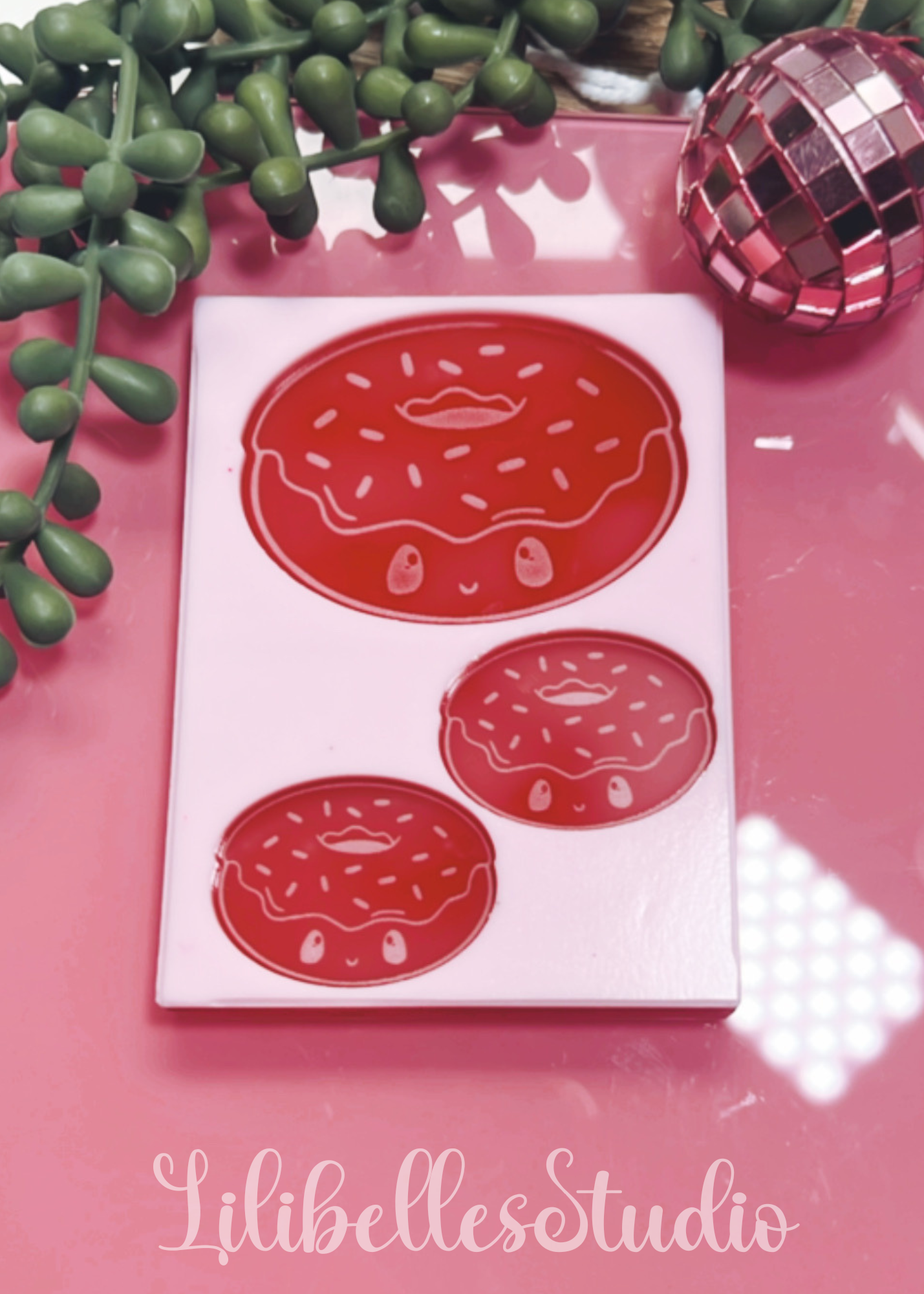 Kawaii donut set mold