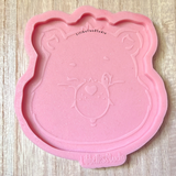 Bear coaster mold