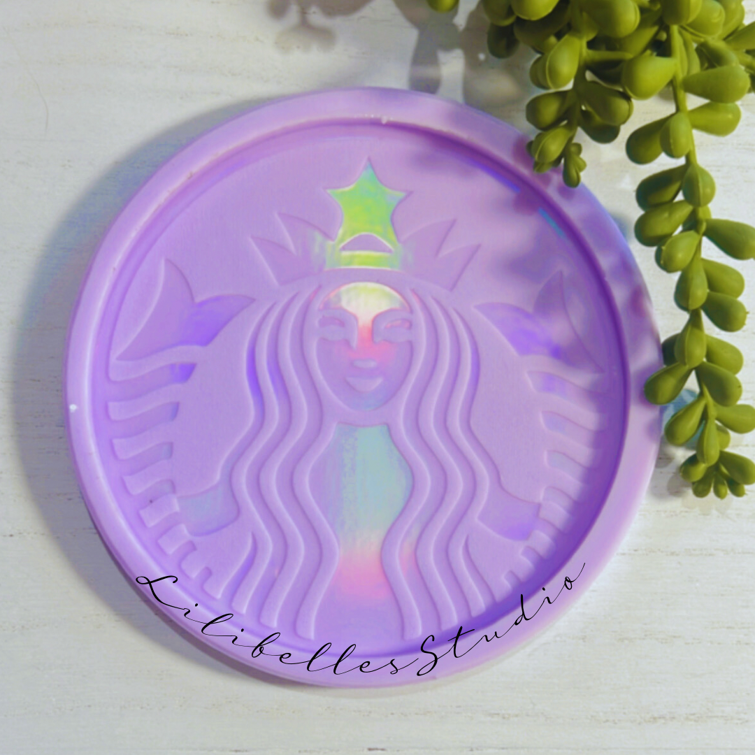 Holo Siren Coaster MOLD