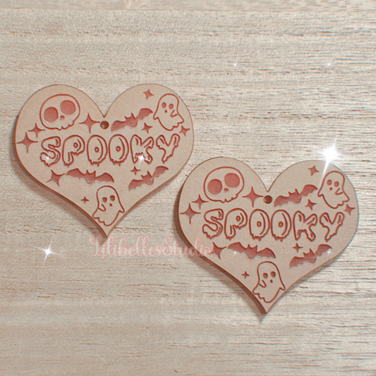 DESTASH BLANK Spooky earrings