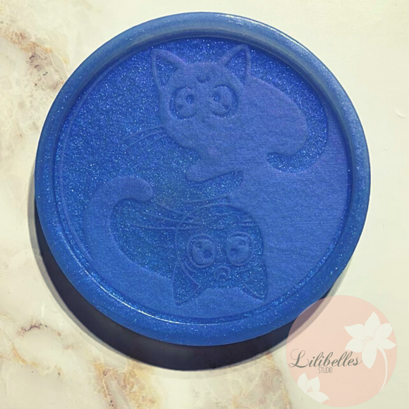 Luna & Artemis coaster mold