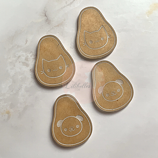 Kawaii pet avocados mold