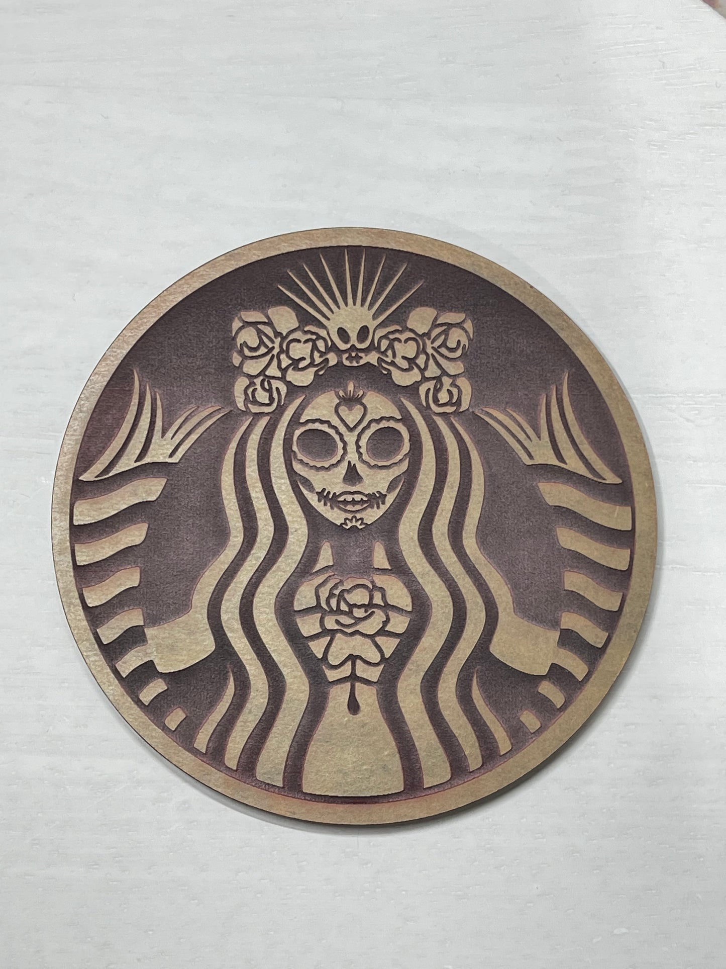 Catrina la Sirena coaster/Tray Mold