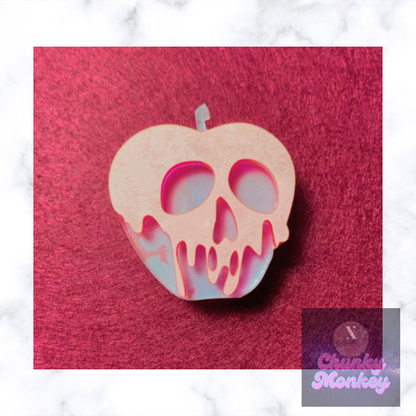 Poison drip Apple straw topper Mold