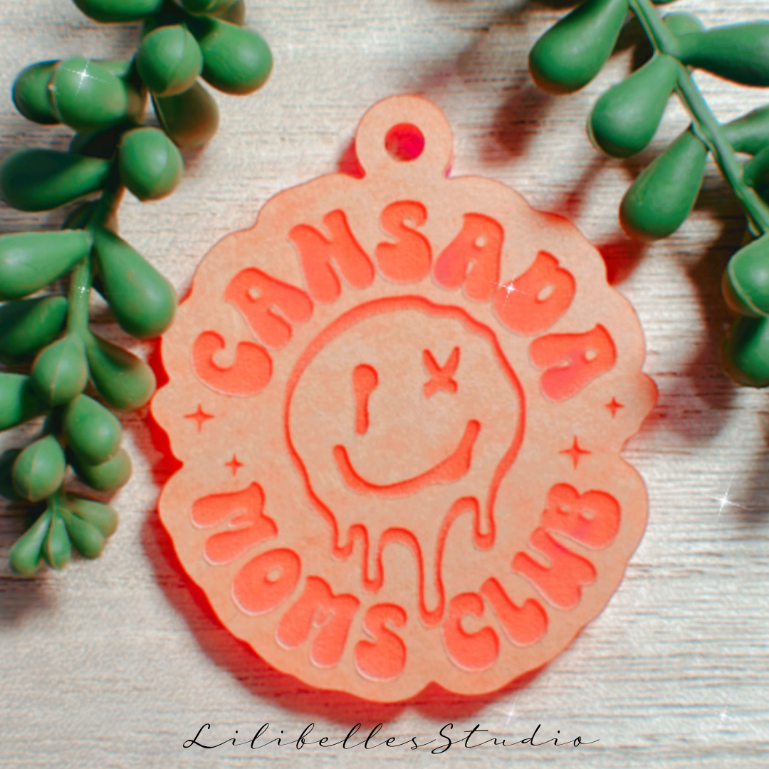 Cansada moms club keychain mold