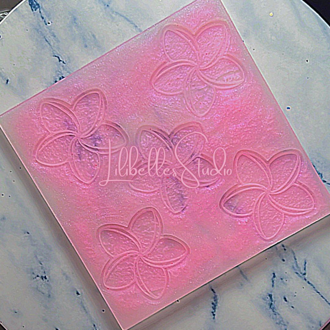 Plumeria flowers Mold