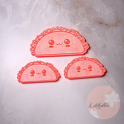 Kawaii taco set mold