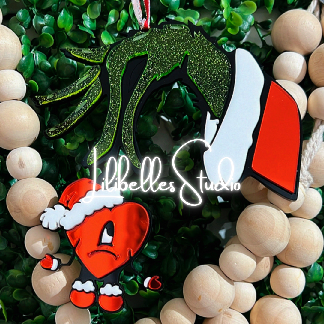 Navidad sin ti x Mean one Acrylic Ornament