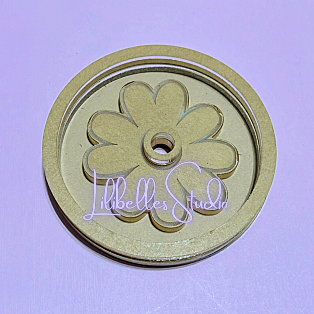 Daisy Flower Power shaker lid Mold