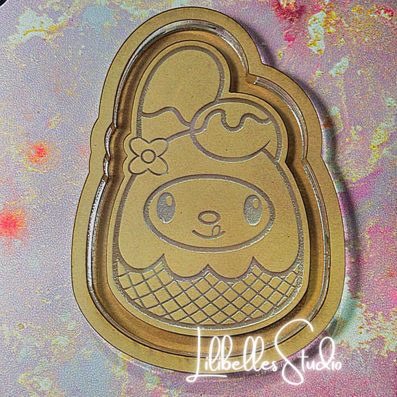 DESTASH BLANK Melody squish Flat/Tray