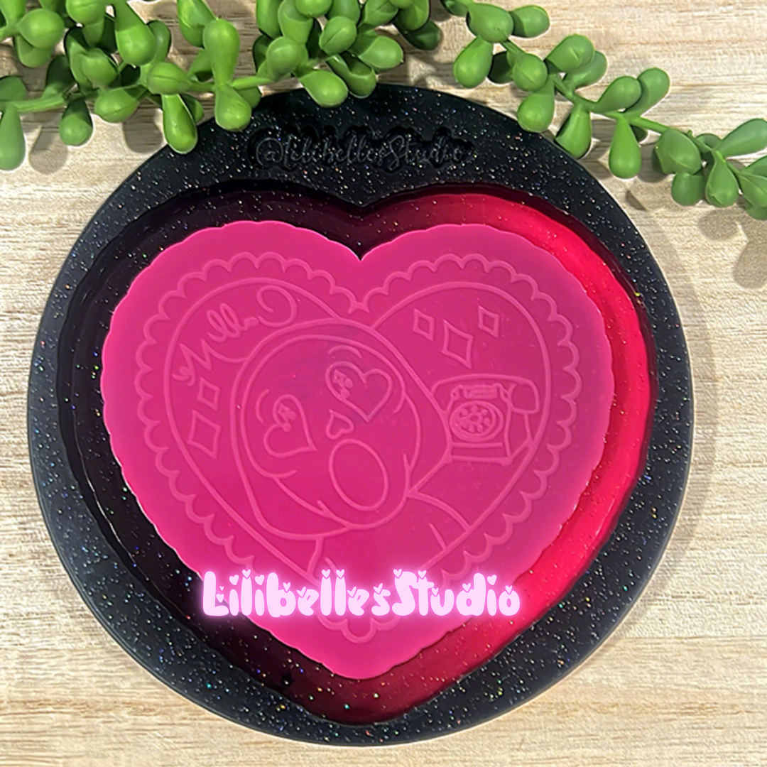 My valentine charms MOLD