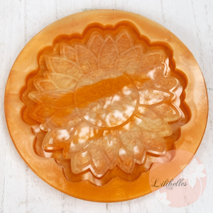 Sunflower Trinket tray/ coaster mold