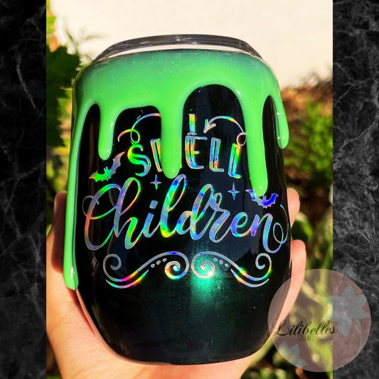 Witches Cauldron - Wine tumbler