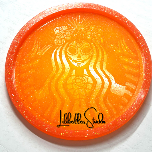 Catrina la Sirena coaster/Tray Mold