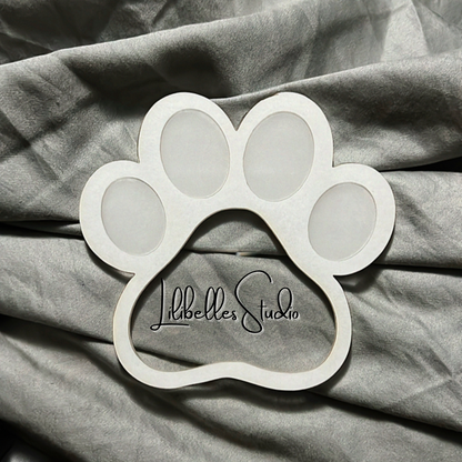 XL Paw print shaker Mold